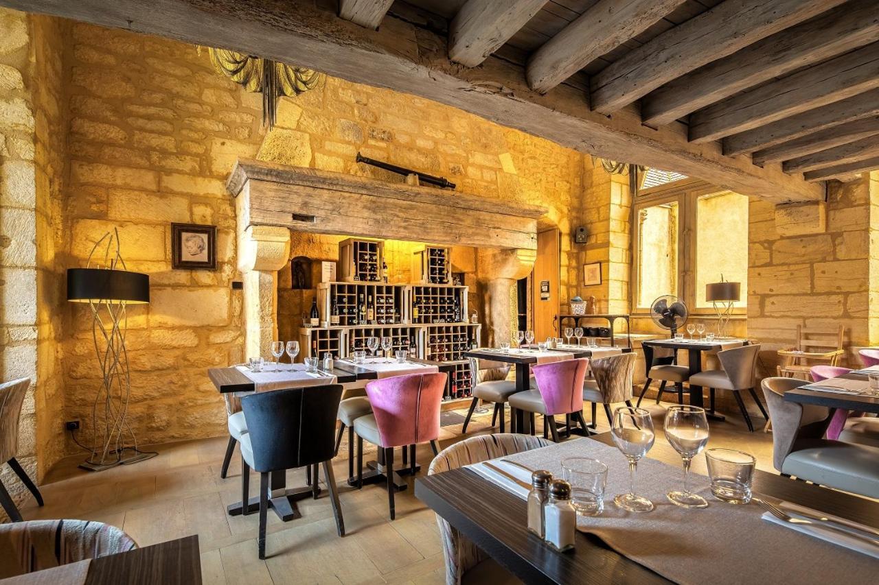 Hotel La Couleuvrine Sarlat Centre Ville Dış mekan fotoğraf